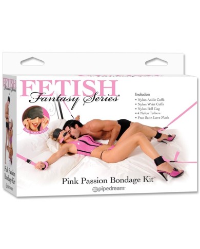 FETISH FANTASY SERIES KIT BONDAGE ROSA FETISH FANTASY SERIES KIT BONDAGE ROSA