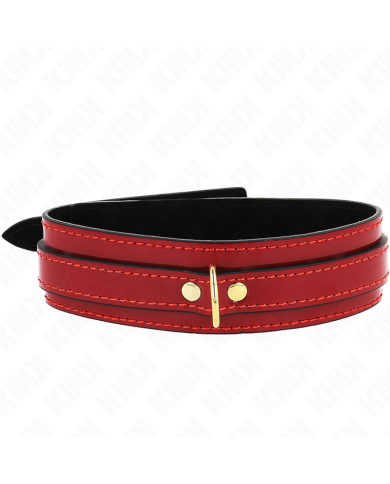 KINK COLLAR AJUSTABLE ROJO VINO DETALLES DORADOS 29 425 CM X 4 CM KINK COLLAR AJUSTABLE ROJO VINO DETALLES DORADOS 29 425 CM X 4 CM