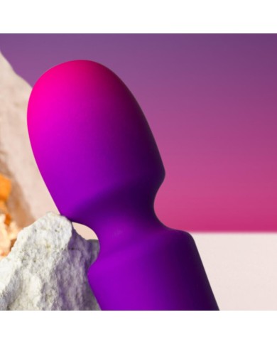 ROCKS OFF GLO GIRL VIBRADOR WAND MINI MORADO