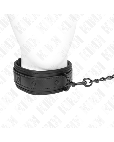 KINK COLLAR CON CORREA 78 CM BONDAGE DE NEOPRENO MODELO 2 AJUSTABLE 375 X 495 CM KINK COLLAR CON CORREA 78 CM BONDAGE DE NEOPRENO MODELO 2 AJUSTABLE 375 X 495 CM