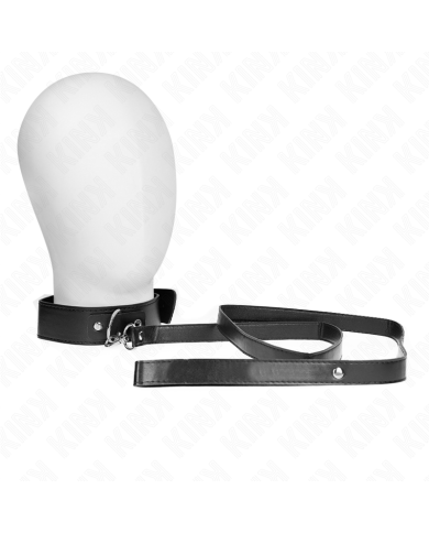 KINK COLLAR CON CORREA 116 CM FINO NEGRO AJUSTABLE 32 50 CM X 8 CM KINK COLLAR CON CORREA 116 CM FINO NEGRO AJUSTABLE 32 50 CM X 8 CM