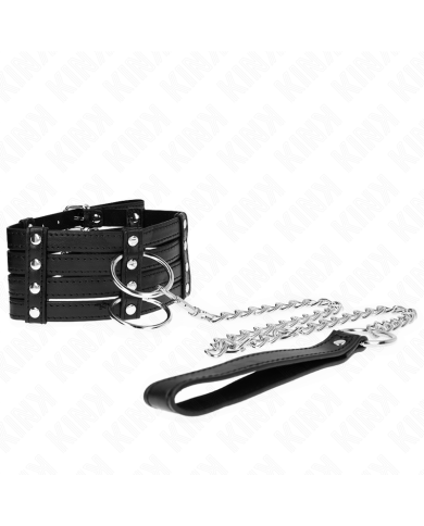 KINK COLLAR CON CORREA 65 CM ESTILO SUB AJUSTABLE 35 51 CM X 7 CM KINK COLLAR CON CORREA 65 CM ESTILO SUB AJUSTABLE 35 51 CM X 7 CM