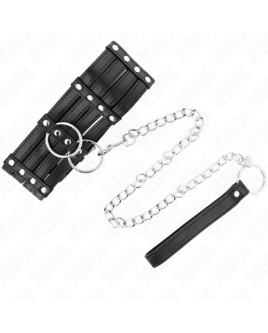 KINK COLLAR CON CORREA 65 CM ESTILO SUB AJUSTABLE 35 51 CM X 7 CM KINK COLLAR CON CORREA 65 CM ESTILO SUB AJUSTABLE 35 51 CM X 7 CM