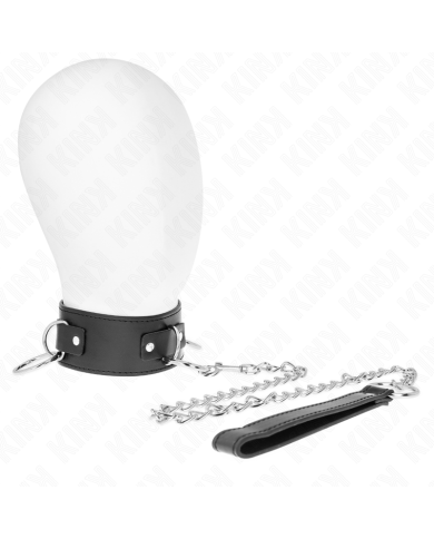 KINK COLLAR CON CORREA 65 CM 3 ANILLOS MODELO 2 AJUSTABLE 36 43 CM X 5 CM KINK COLLAR CON CORREA 65 CM 3 ANILLOS MODELO 2 AJUSTABLE 36 43 CM X 5 CM