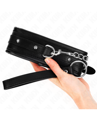 KINK COLLAR CON CORREA 65 CM HEBILLA BRILLANTE 485 CM X 53 CM KINK COLLAR CON CORREA 65 CM HEBILLA BRILLANTE 485 CM X 53 CM
