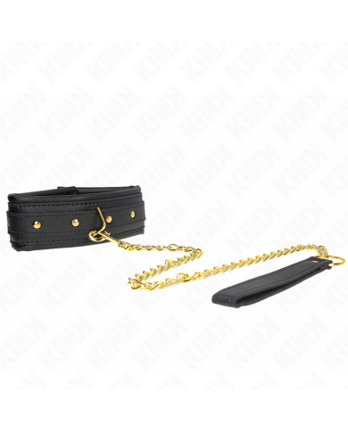 KINK COLLAR CON CORREA ESPONJA IMITACION CUERO MODELO 1 AJUSTABLE 37 54 CM X 3 CM KINK COLLAR CON CORREA ESPONJA IMITACION CUERO MODELO 1 AJUSTABLE 37 54 CM X 3 CM