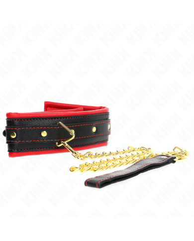 KINK COLLAR CON CORREA ESPONJA IMITACION CUERO MODELO 2 AJUSTABLE 37 54 CM X 3 CM KINK COLLAR CON CORREA ESPONJA IMITACION CUERO MODELO 2 AJUSTABLE 37 54 CM X 3 CM