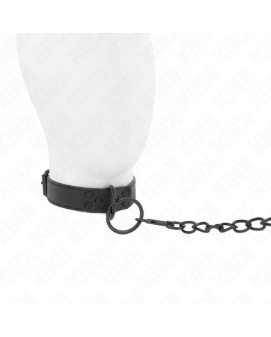 KINK COLLAR CON CORREA 65 CM OSCURO AJUSTABLE 37 54 CM X 3 CM