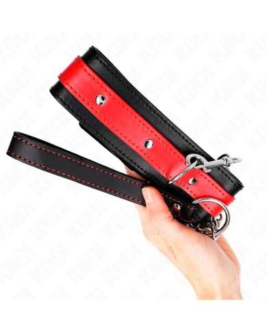 KINK COLLAR CON CORREA 65 CM ROJO AJUSTABLE 36 43 CM X 5 CM KINK COLLAR CON CORREA 65 CM ROJO AJUSTABLE 36 43 CM X 5 CM