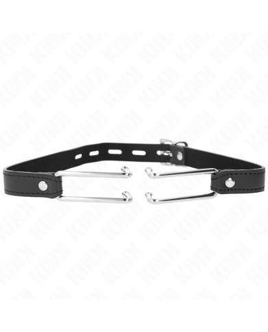KINK MORDAZA GANCHO DE METAL 115 CM CON CORREA DE POLIPIEL AJUSTABLE 39 58 CM X 2 CM KINK MORDAZA GANCHO DE METAL 115 CM CON CORREA DE POLIPIEL AJUSTABLE 39 58 CM X 2 CM