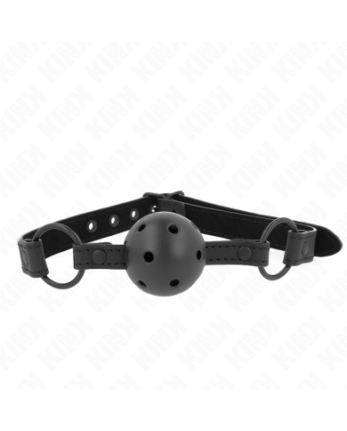 KINK MORDAZA DE BOLA 45 CM DE NEOPRENO 635 X 2 CM AJUSTABLE 41 X 59 CM KINK MORDAZA DE BOLA 45 CM DE NEOPRENO 635 X 2 CM AJUSTABLE 41 X 59 CM