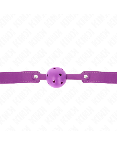 KINK MORDAZA DE BOLA 45 CM TRANSPIRABLE MORADO 65 x 25 CM KINK MORDAZA DE BOLA 45 CM TRANSPIRABLE MORADO 65 x 25 CM