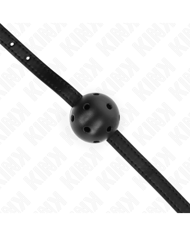 KINK MORDAZA DE BOLA 45 CM TRANSPIRABLE SIMPLICITY NEGRO 62 x 15 CM KINK MORDAZA DE BOLA 45 CM TRANSPIRABLE SIMPLICITY NEGRO 62 x 15 CM