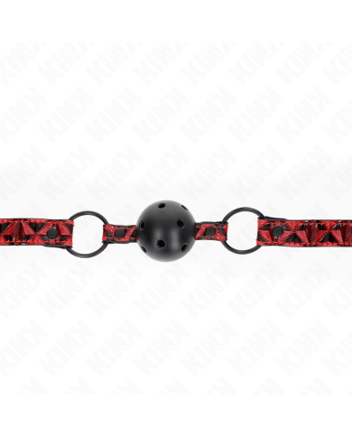 KINK MORDAZA DE BOLA 45 CM CON PATRON DE DIAMANTE MODELO 2 645 CM AJUSTABLE 42 60 CM KINK MORDAZA DE BOLA 45 CM CON PATRON DE DIAMANTE MODELO 2 645 CM AJUSTABLE 42 60 CM