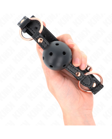 KINK MORDAZA DE BOLA 4 CM DE TPE PREMIUM 60 x 2 CM KINK MORDAZA DE BOLA 4 CM DE TPE PREMIUM 60 x 2 CM