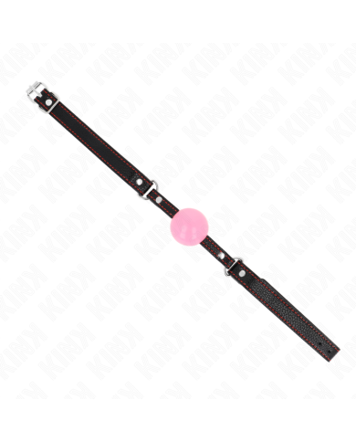 KINK MORDAZA DE BOLA 4 CM DE ORO ROSA 60 x 2 CM KINK MORDAZA DE BOLA 4 CM DE ORO ROSA 60 x 2 CM