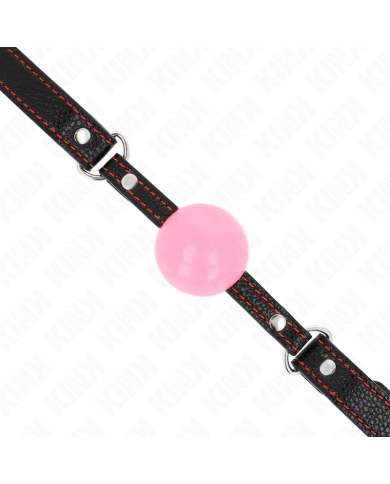 KINK MORDAZA DE BOLA 4 CM DE ORO ROSA 60 x 2 CM KINK MORDAZA DE BOLA 4 CM DE ORO ROSA 60 x 2 CM