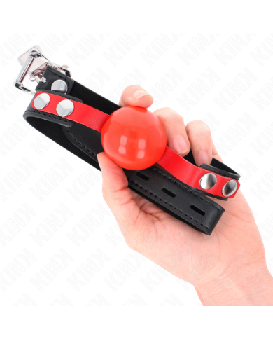 KINK MORDAZA DE BOLA 4 CM SUAVE DE TPE MODELO 4 60 x 2 CM AJUSTABLE 37 52 CM KINK MORDAZA DE BOLA 4 CM SUAVE DE TPE MODELO 4 60 x 2 CM AJUSTABLE 37 52 CM