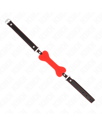 KINK MORDAZA DE HUESO 12 CM ROJO 63 x 2 CM KINK MORDAZA DE HUESO 12 CM ROJO 63 x 2 CM