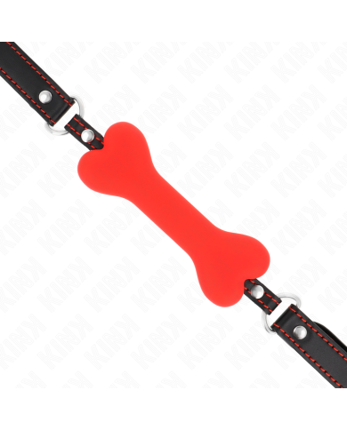 KINK MORDAZA DE HUESO 12 CM ROJO 63 x 2 CM KINK MORDAZA DE HUESO 12 CM ROJO 63 x 2 CM