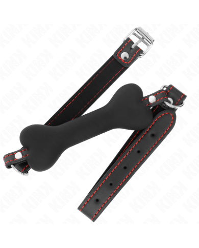 KINK MORDAZA DE HUESO 12 CM NEGRO 63 x 2 CM KINK MORDAZA DE HUESO 12 CM NEGRO 63 x 2 CM