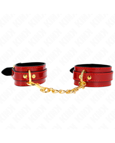 KINK MUNEQUERAS JOANNA ANGEL ROJO AJUSTABLE CON CADENA DORADO 165 26 CM X 4 CM KINK MUNEQUERAS JOANNA ANGEL ROJO AJUSTABLE CON CADENA DORADO 165 26 CM X 4 CM