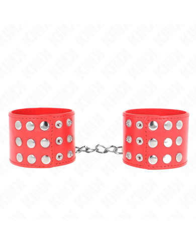 KINK MUNEQUERAS CON CIERRE A PRESION AJUSTABLE ROJO 19 24 CM X 55 CM KINK MUNEQUERAS CON CIERRE A PRESION AJUSTABLE ROJO 19 24 CM X 55 CM