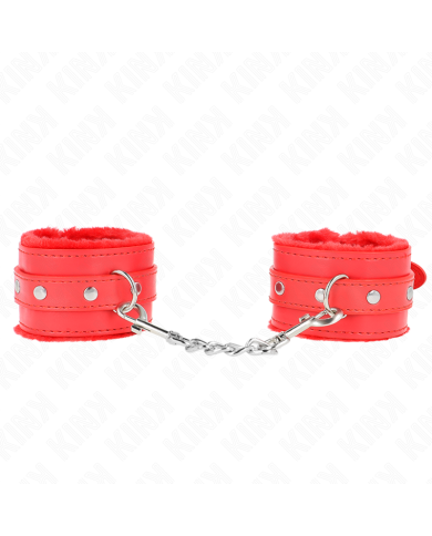 KINK MUNEQUERAS FORRADAS PREMIUM ROJO CON CORREA ROJO AJUSTABLE 17 29 CM X 6 CM KINK MUNEQUERAS FORRADAS PREMIUM ROJO CON CORREA ROJO AJUSTABLE 17 29 CM X 6 CM