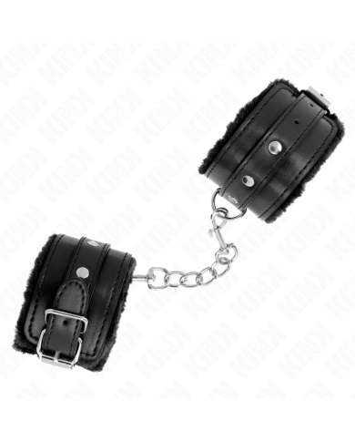 KINK MUNEQUERAS FORRADAS PREMIUM NEGRO CON CORREA NEGRO AJUSTABLE 17 29 CM X 6 CM KINK MUNEQUERAS FORRADAS PREMIUM NEGRO CON CORREA NEGRO AJUSTABLE 17 29 CM X 6 CM