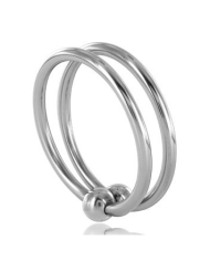 METAL HARD DOUBLE GLANS RING 28MM