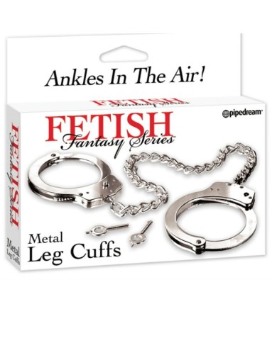 FETISH FANTASY SERIES ESPOSAS DE METAL PARA PIERNAS