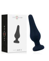 INTENSE ANAL PLUG PIPO S SILICONE NEGRO 98 CM