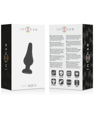 INTENSE ANAL PLUG PIPO S SILICONE NEGRO 98 CM