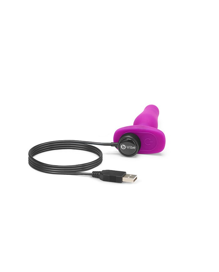 B VIBE NOVICE CONTROL REMOTO ANAL PLUG FUCSIA