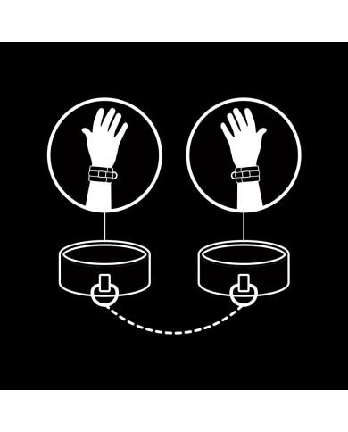 FETISH SUBMISSIVE ESPOSAS CUERO VEGANO CON FORRO DE NEOPRENO FETISH SUBMISSIVE ESPOSAS CUERO VEGANO CON FORRO DE NEOPRENO