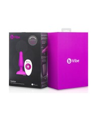 B VIBE NOVICE CONTROL REMOTO ANAL PLUG FUCSIA