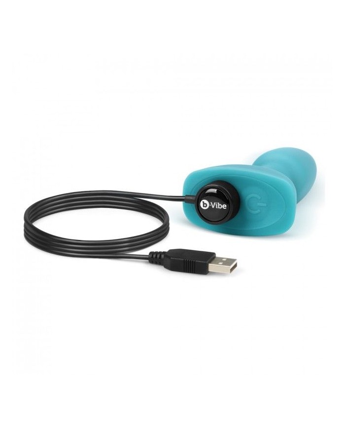 B VIBE RIMMING CONTROL REMOTO ANAL PLUG PETITE TEAL