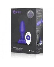 B VIBE RIMMING CONTROL REMOTO ANAL PLUG PETITE LILA