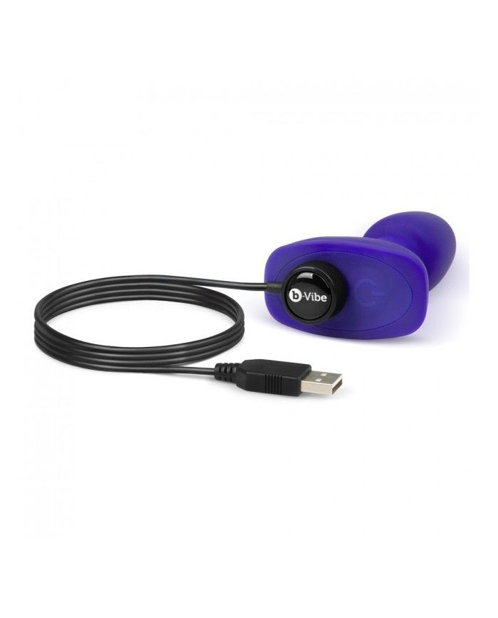 B VIBE RIMMING CONTROL REMOTO ANAL PLUG PETITE LILA