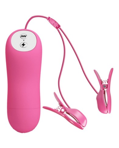 BAILE ROMANTIC WAVE PIZAS CON VIBRACION Y ELECTROSHOCK FUCSIA