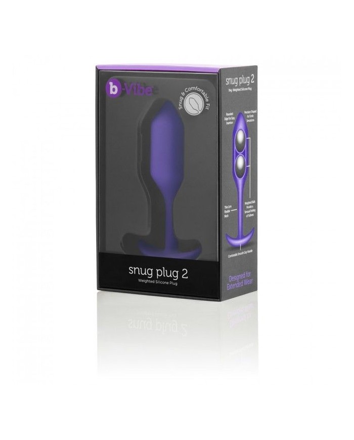 B VIBE SNUG PLUG ANAL 2 LILA