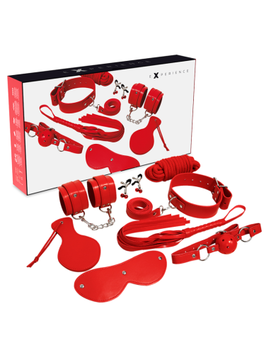 EXPERIENCE BDSM FETISH KIT SERIE RED EXPERIENCE BDSM FETISH KIT SERIE RED