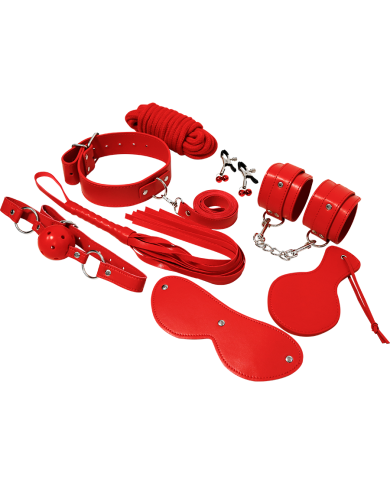 EXPERIENCE BDSM FETISH KIT SERIE RED EXPERIENCE BDSM FETISH KIT SERIE RED
