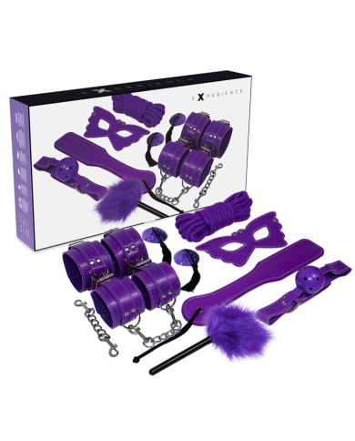 EXPERIENCE BDSM FETISH KIT SERIE PURPLE EXPERIENCE BDSM FETISH KIT SERIE PURPLE