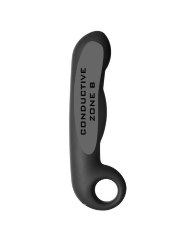 ELECTRASTIM OVID SILICONE NEGRO DILDO