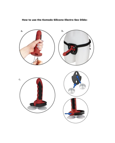 ELECTRASTIM FUSION KOMODO DILDO SILICONA ELECTRASTIM FUSION KOMODO DILDO SILICONA