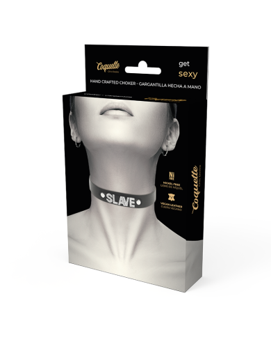 COQUETTE CHIC DESIRE CHOKER CUERO VEGANO SLAVE COQUETTE CHIC DESIRE CHOKER CUERO VEGANO SLAVE