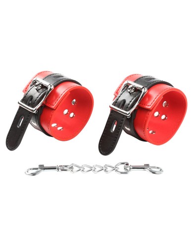 OHMAMA FETISH LOCKING BUCKLING WRIST RESTRAINTS OHMAMA FETISH LOCKING BUCKLING WRIST RESTRAINTS