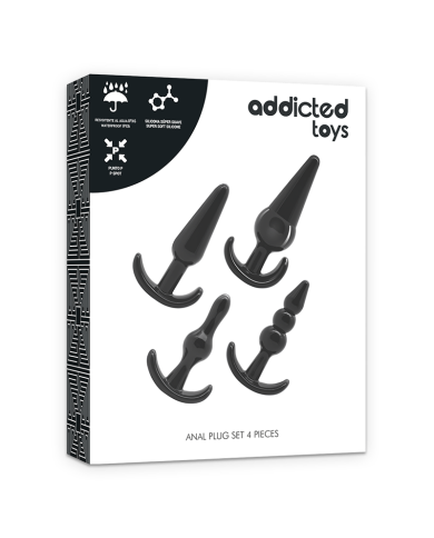 ADDICTED TOYS SET 4 PLUGS ANALES