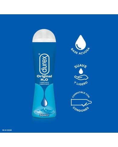 DUREX LUBRICANTE DUREX PLAY NATURAL H2O 50 ML